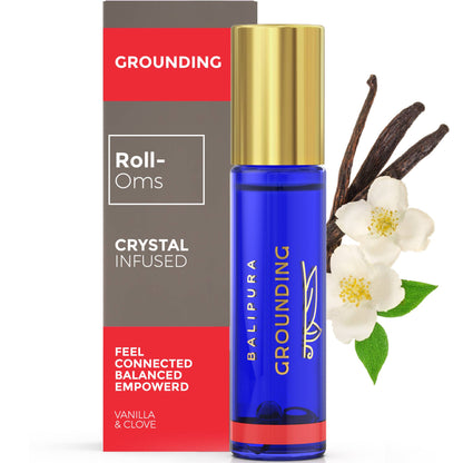 Crystal Roller Ball Elixir Aura Roll On for Grounding