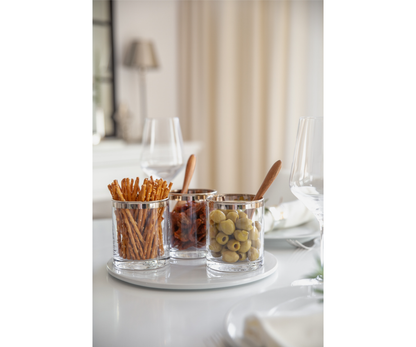 Windlight Molly Glass/Candle Holder, Large