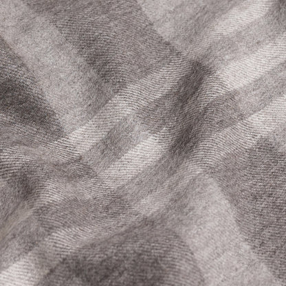 Alpaca Blanket Plaid Eco Scottish - Gray