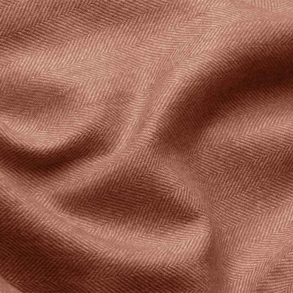 Alpaca Blanket Plaid Exclusive Fishbone - Bronze Beige