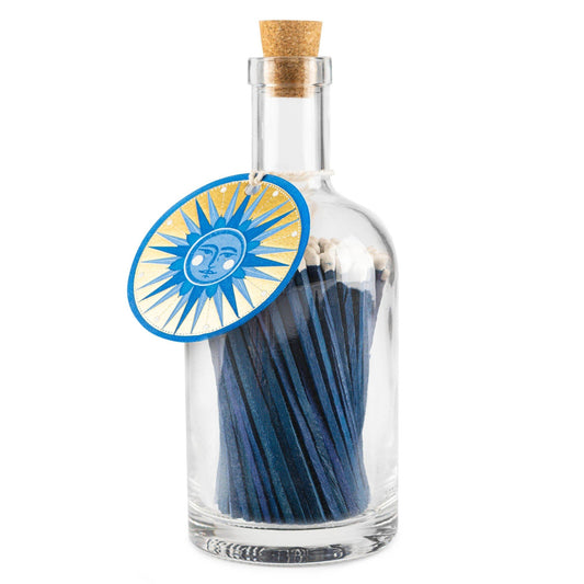 Matches in Glass Bottle - Golden Sun