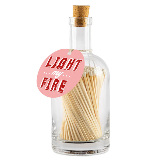 Matches in Glass Bottle - Light My Fire