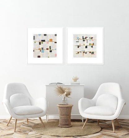 Print Square Cast I by Michael Willett