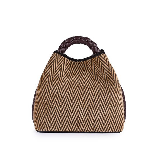 Handbag Coral Sac - Beige/Brown