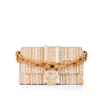 Handbag Ginger Frill - White