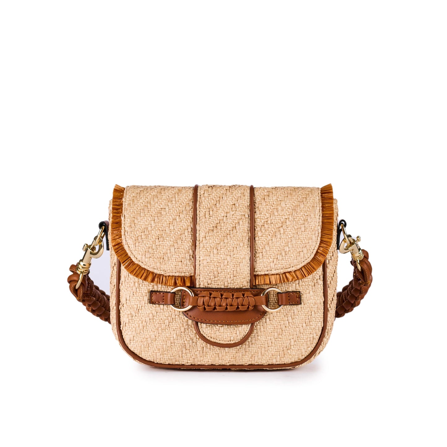 Handbag Margot Cross - Beige/Brown