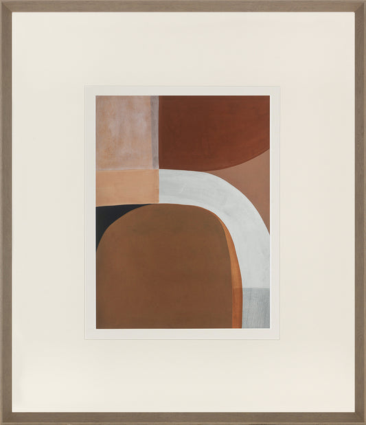 Print Painted Shapes 01 by Berit Mogensen Lopez