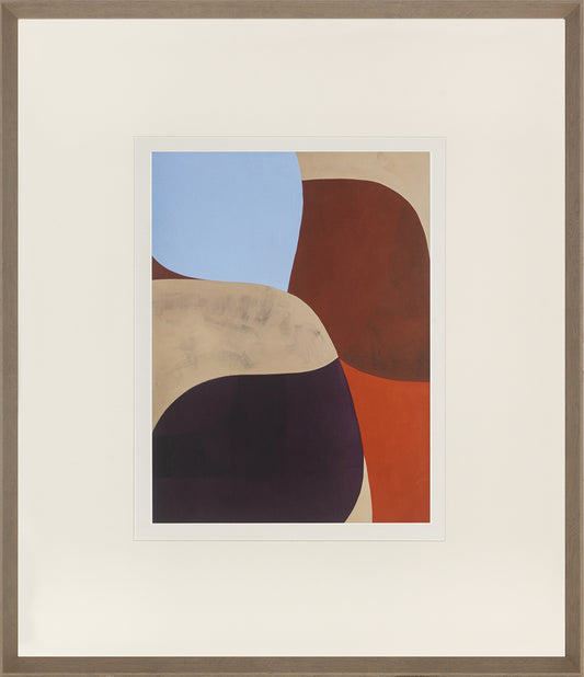 Print Painted Shapes 02 by Berit Mogensen Lopez