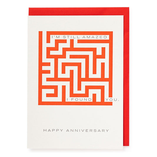 Amazed Anniversary Card
