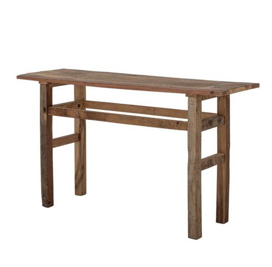 Bao Console Table, Nature, Reclaimed Wood