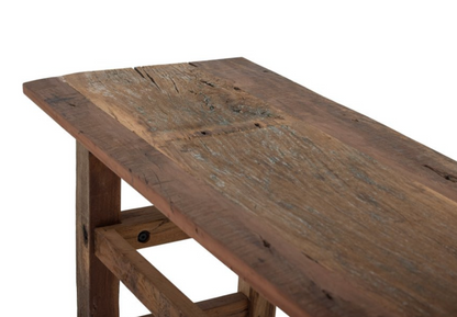 Bao Console Table, Nature, Reclaimed Wood