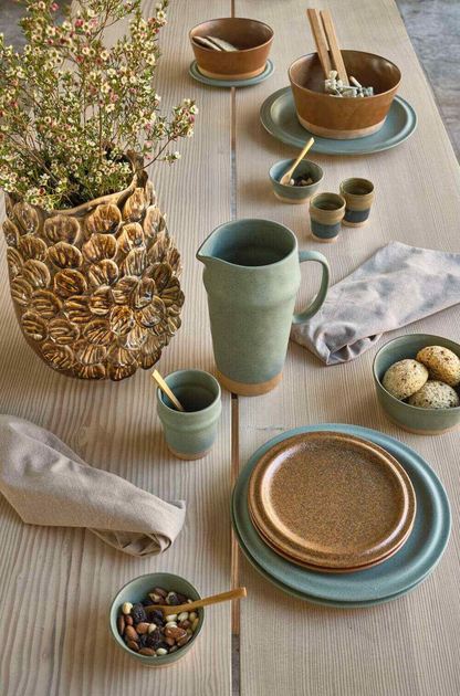 Eternal Serving Bowl ø 22.8 X 10 cm - Amber