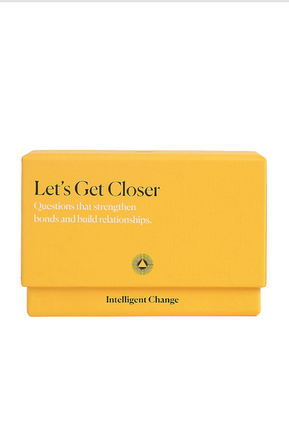 Let's Get Closer Question Card Game - Bonding Conversation Starter