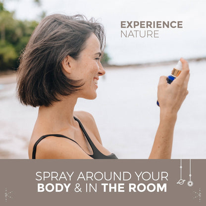 Crystal infused Aura Smudge Mist  Protection 100ml