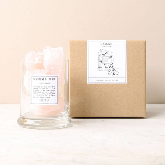 Gemstone Diffuser (Pink) Rose Quartz