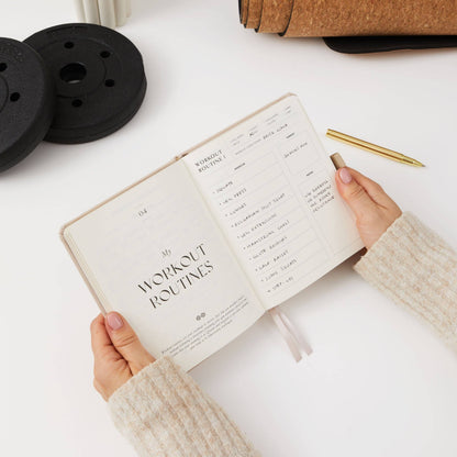 My Daily Gym Planner - Sand