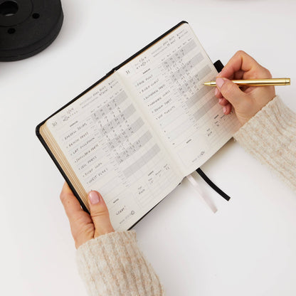 My Daily Gym Planner - Black