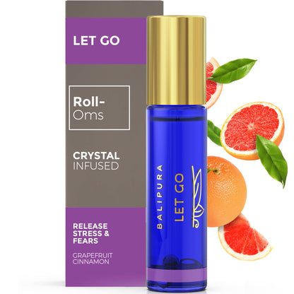 Crystal Roller + crystals inside Roll On, Let Go Elixir