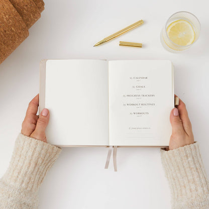 My Daily Gym Planner - Sand