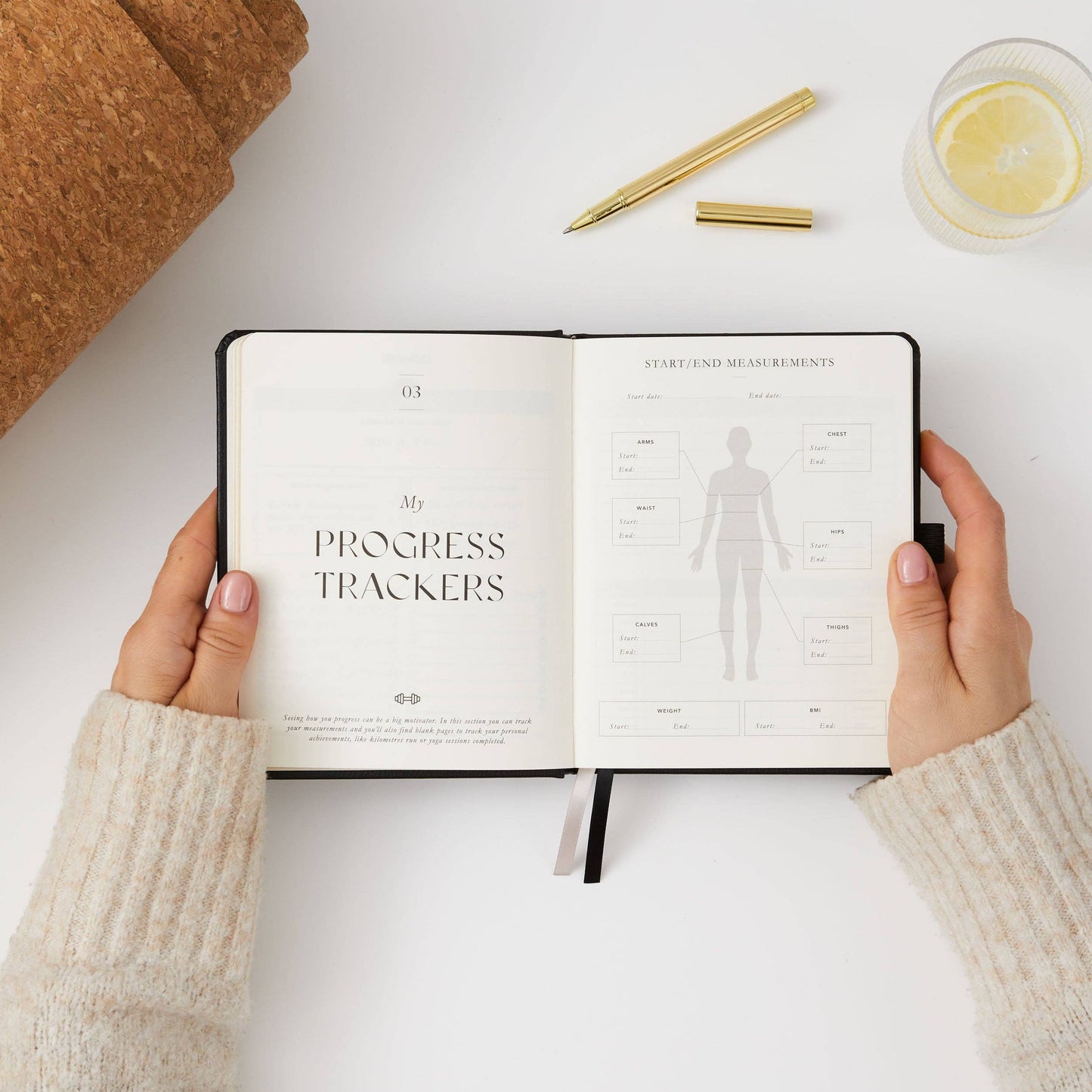 My Daily Gym Planner - Black