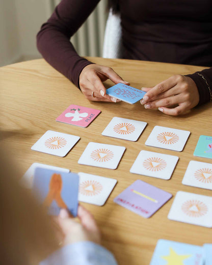 Mindful Memory Game for Kids, Matching Pairs and Words