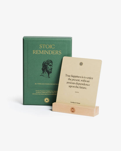 Stoic Reminders Quote Cards - Inspiration, Wisdom, History