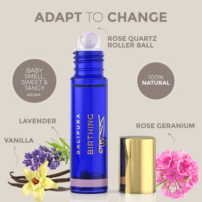 Crystal roller ball Aura Roll On Birthing 8ml