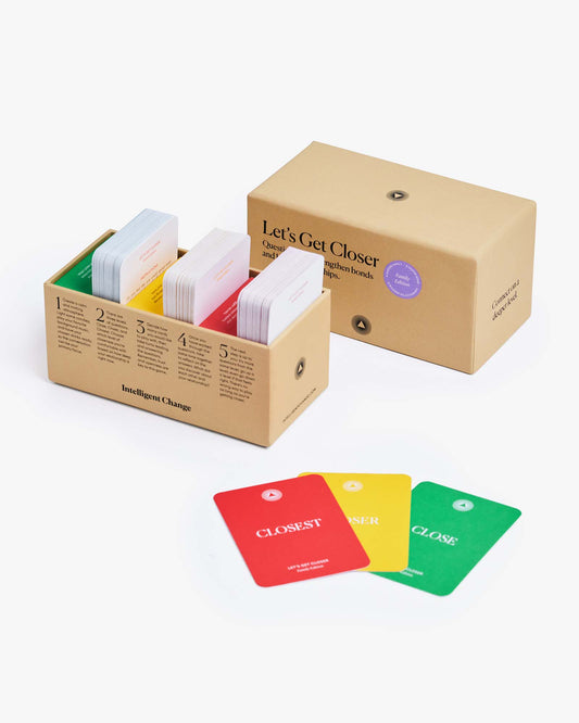 Get Closer Family Edition - Bonding Question Card Game