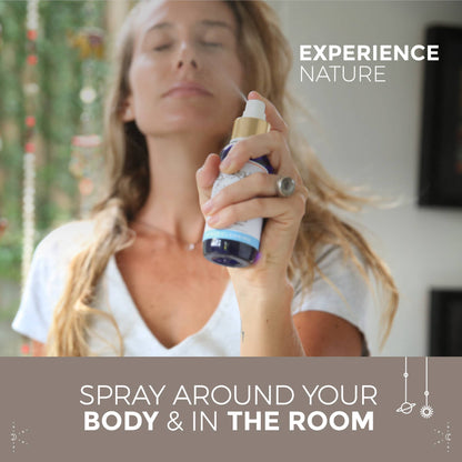 Crystal infused Aura Smudge Mist  Space Clearing 100ml