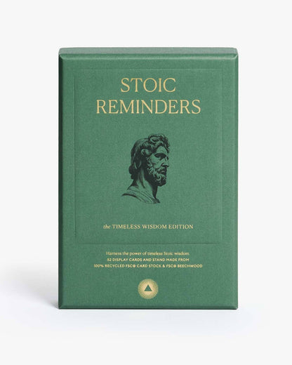 Stoic Reminders Quote Cards - Inspiration, Wisdom, History