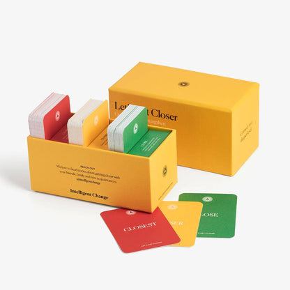Let's Get Closer Question Card Game - Bonding Conversation Starter