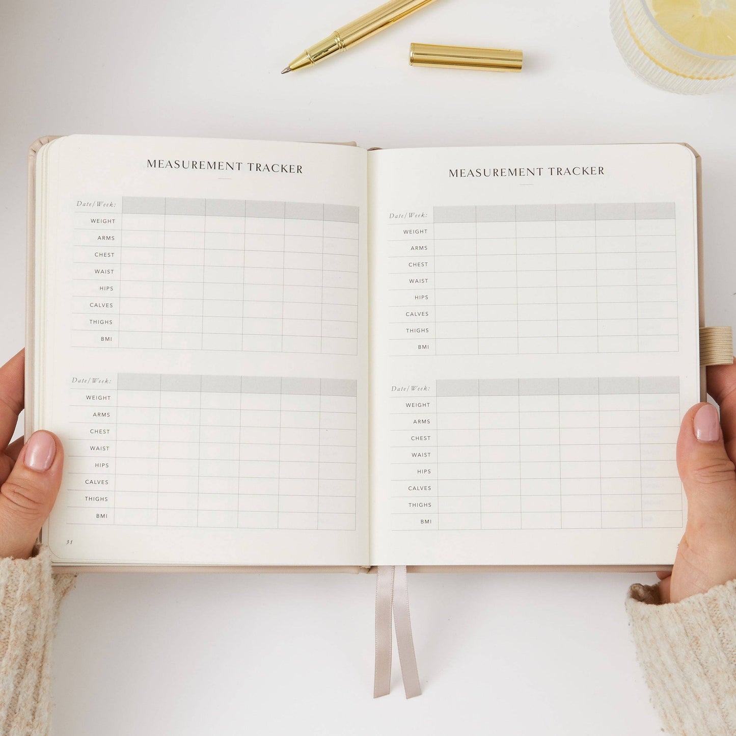 My Daily Gym Planner - Sand