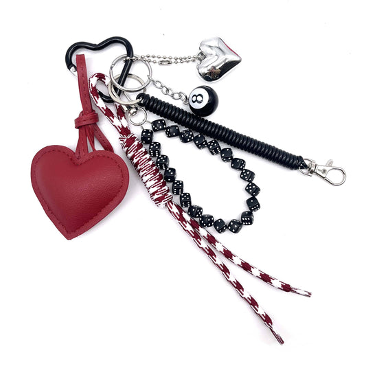 Bag Charm - Heart