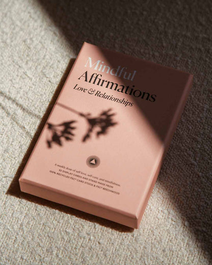 Mindful Affirmations Love & Relationships, Display Cards