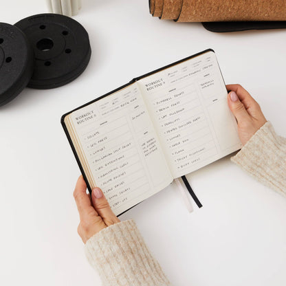 My Daily Gym Planner - Black