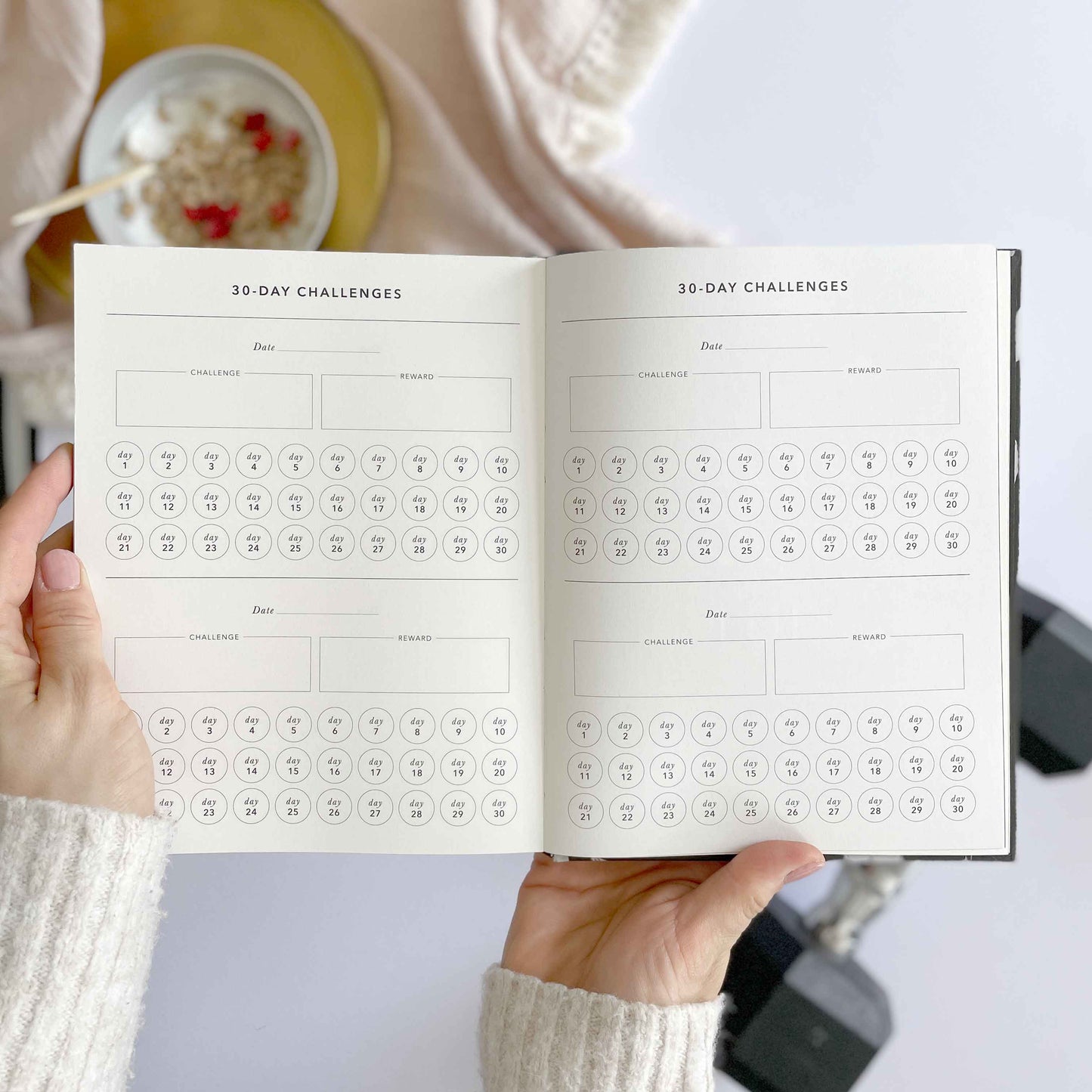 My Daily Fitness planner -  Workout and Meal Planner