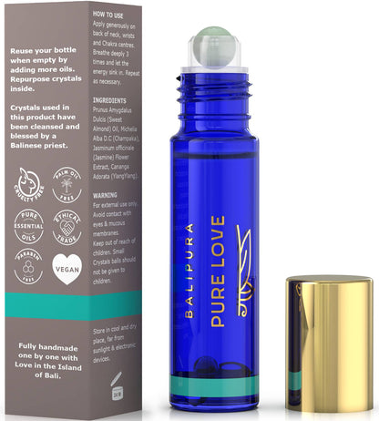 Crystal roller ball Aura Roll On Pure Love holistic