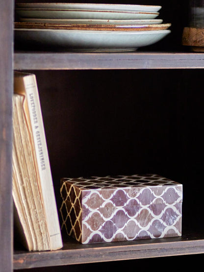 Kino Box With Lid - Brown