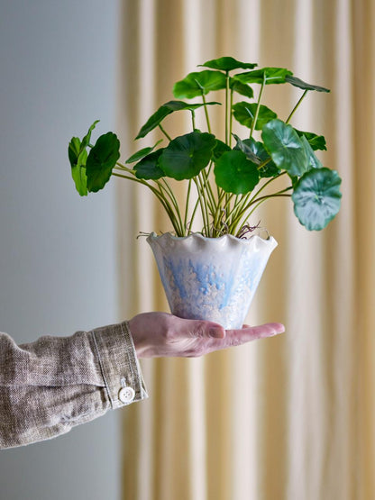 Bertha Flowerpot - Blue