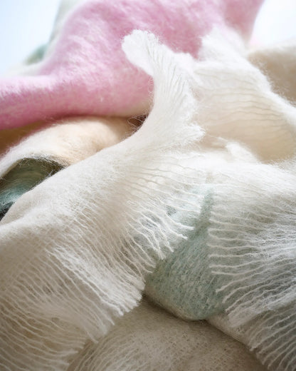 Mohair Blanket - Pastel